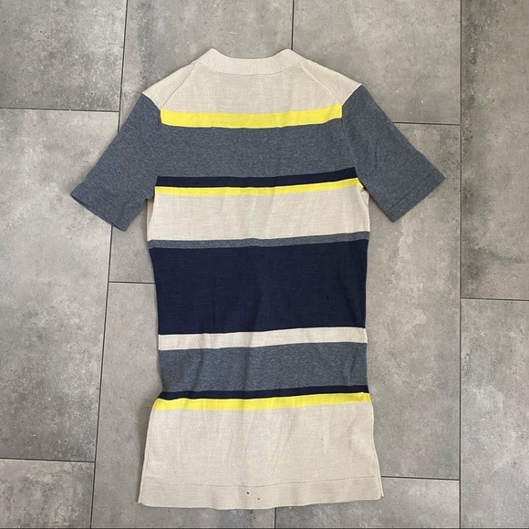 Theory gwenyth striped cardigan sweater S - Picture 3 of 9